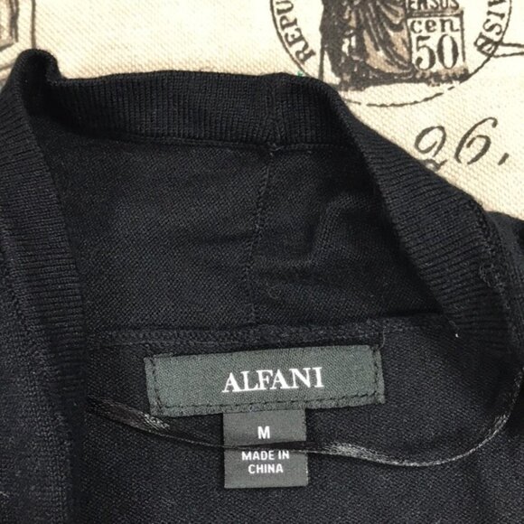 Alfani Lace-Cuff Cardigan - Picture 5 of 7